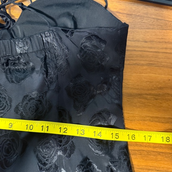 For Love and Lemons Melody Mini Dress in Black Size Medium - Picture 11 of 13